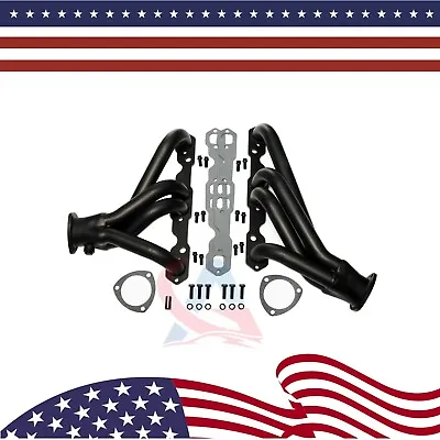 For 82-92 Camaro SBC With 305/350 V8 5.0 5.7 Black Shorty Exhaust Header • $160.99