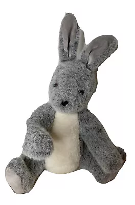 1984 Vintage VERMONT TEDDY BEAR COMPANY Gray Rabbit Bunny Articulated Rare • $38.50