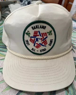 1987 Oakland A's Athletics All-Star Game MLB Baseball Snapback Hat New Pre-owned • $25