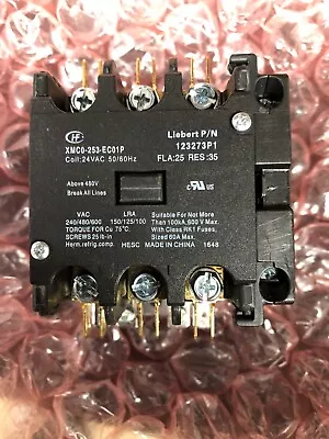 1 Contactor 3 Pole 60 Amp 24 Volt Coil #DP60243 • $45.99