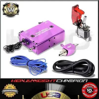 Purple Dual Stage Electronic Turbo Boost Controller PSI Turbocharger +Switch Kit • $39.90