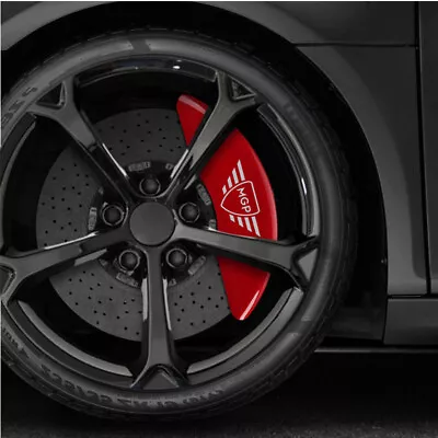 Set Of 4 Red Caliper Covers W/Silver MGP Logo For 2013 Mercedes-Benz SL550 • $224.10