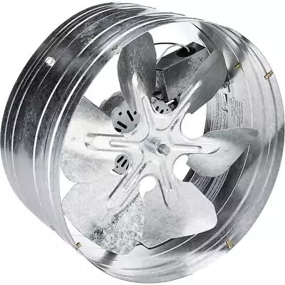 14  Gable Mount Attic Exhaust Fan With Adjustable Thermostat Whole Home Cooling • $66.49