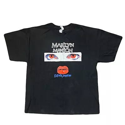 Rare Vintage Marilyn Manson Slayer Eat Me Drink Me Tour Shirt Size XL • $89.99