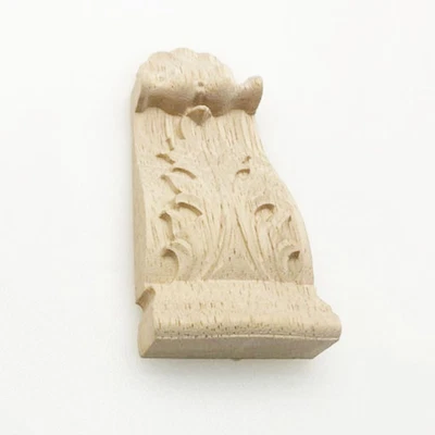 $6.83 • Buy Vintage Decorative Wooden Carving Corbel Drop Furniture Moulding Appliques Decor