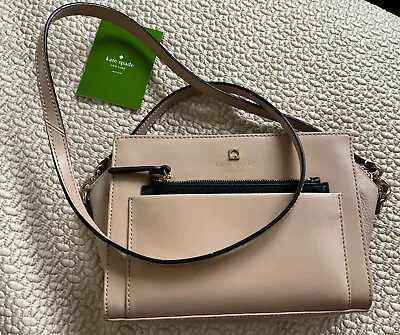 Kate Spade New York Handbag Beige Nude Leather • £44.95