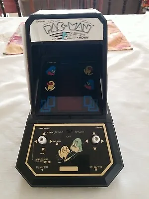 Coleco Vintage Pac-Man Midway Mini Arcade Table Top Video Game 1981 - Works • $79.95