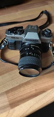 Miranda MS-1N 35mm SLR Film Camera With Miranda 28-70mm   • £25