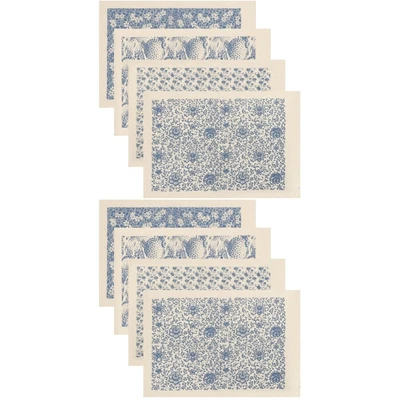£10.93 • Buy  8 Sheets Pottery Decal Exquisite Chinese Transfer Paper Flowers Birds