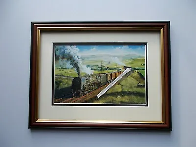Railway Print By Malcolm Root Framed (kk) • £15.95