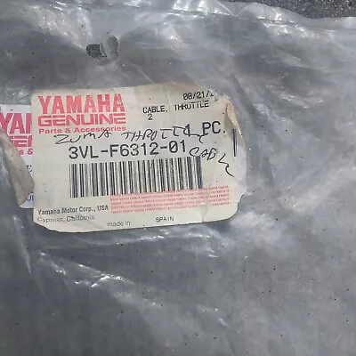 YAMAHA ZUMA CW50  Bws Mbk Booster Spirit Prebug CABLE 2 OEM  3vl-F6312-01 • $15