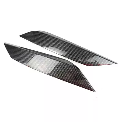 Black Carbon ABS Front Eyebrows For Nissan 350Z Z33 Fairlady Z Coupe Convertible • $207.90