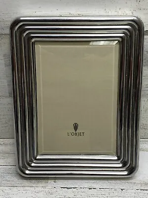 L'Objet Concorde Frame 5x7” Platinum Plating Pre Owned • $159.99