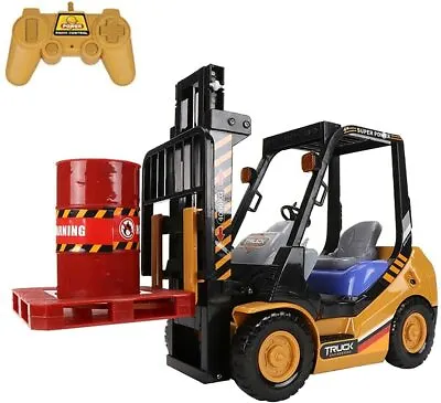 $51.99 • Buy 1:14 Remote Control Forklift 2.4G 6CH Pallet Truck Toy Engineering Vehicle Model