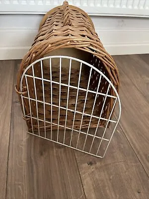£0.99 • Buy Wicker Cat Basket Carrier