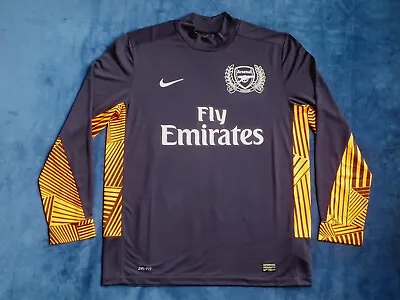 £99.99 • Buy BNWT Arsenal FC Season 2011-2012 125th Anniversary Goalkeeper L/S Shirt Size XL