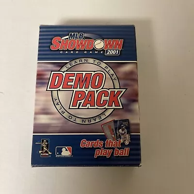 2001 MLB Showdown Baseball Card Game New Open Box DEMO PACK • $9.99