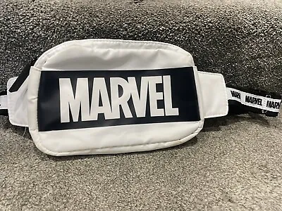 Disney Store Marvel Belt Bag  White Zip Belt Bag Accessories • £7