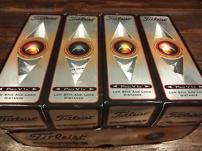 2003 Titleist Pro V1x 332 Golf Balls 12 Pack. Rare Collectable. Gen1 V1x 2003 • $150