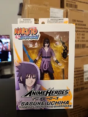 $26.70 • Buy Anime Heroes Naruto Sasuke Uchiha Rinnegan Mangekyo Sharingan 6.5  Action Figure