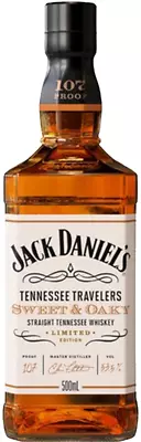 Jack Daniel's Tennessee Travelers Sweet & Oaky Whiskey 500ml Bottle • $92.90