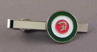 New Trojan Laurel Lambretta Scooter MODS 2Tone Ska Tie Clip Enamel Metal Tiepin • £3.49