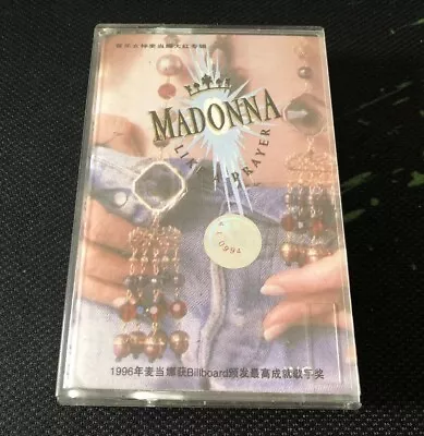 Madonna LIKE A PRAYER CHINA FIRST EDITION CASSETTE TAPE Very Rare • $49.99