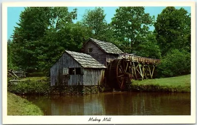 Postcard - Mabry Mill On Blue Ridge Parkway Near Meadows Of Dan Virginia USA • $7.72