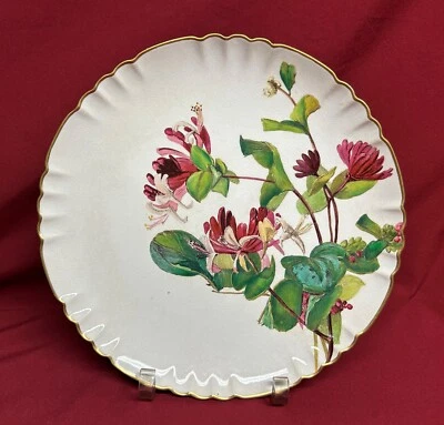 £28.63 • Buy Antique Mintons Hand Painted Cabinet Plate William Musill 1885 England(A)