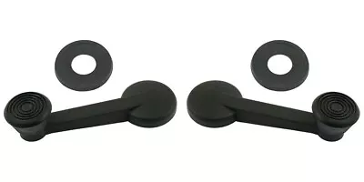 Empi Interior Window Crank Set Black For VW Bug / Beetle 1968-1974 Left/Right • $23.95