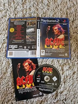 Ac/dc Live Rockband PS2 • £8