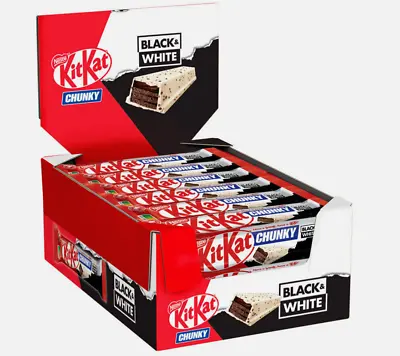 24x42G NESTLE KITKAT BLACK WHITE COOKIE - CRUNCHY BAR - LIMITED CHOCOLATE WAFER • £36.72