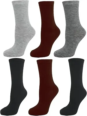 Men's Dress Crew Colorful Cotton Pattern Socks - 6 Pack  • $9.95