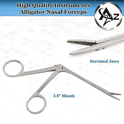 OR Grade Hartman Alligator Micro Ear Forceps 3.5  Serrated Surgical Instruments • $8.99