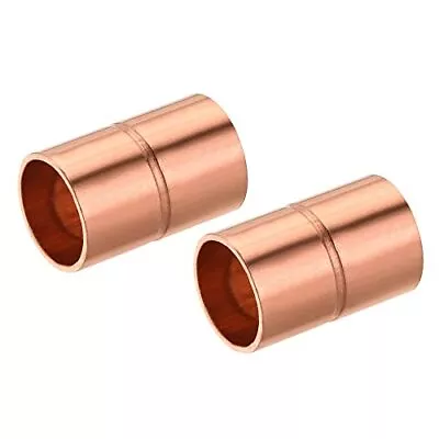 Straight Copper Coupling Fittings 3/8 Inch ID Welding Joint For HVAC Air Con... • $13.68