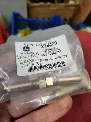 John Deere Z79400 Shoulder Screw Door Hex Head Bolt Pin • $19.34
