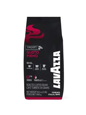 Lavazza Gusto Pieno 2Kg Coffee Beans (2 Packs Of 1Kg) • £25.99