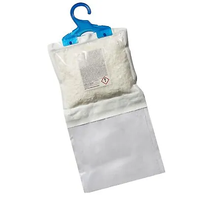 HANGING WARDROBE DEHUMIDIFIER Clothes Woollens Trap Prevent Sachet Cupboard UK • £5.99