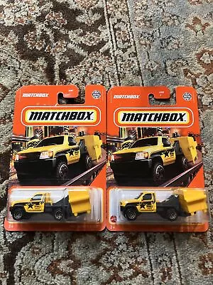 Matchbox MBX Garbage Scout - Matchbox Series 24/100 - Yellow. Lot Of 2. • $2.95