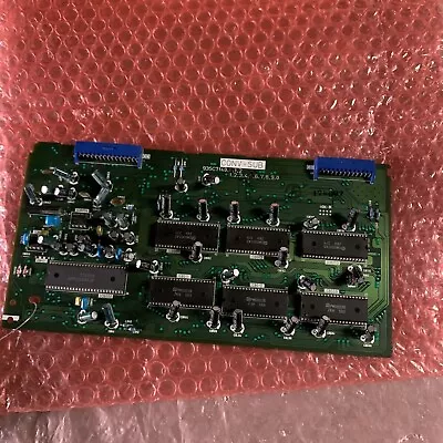 Untested Sega 50” Tv Convergence Super GT ARCADE Video GAME PCB Board C39a • $19.89