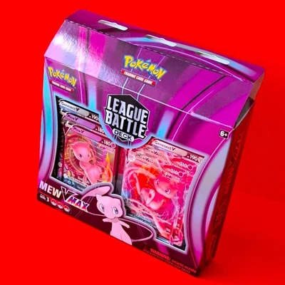 $45 • Buy Mew VMAX Battle League Deck Box Pokemon TCG Fusion Strike New Sealed
