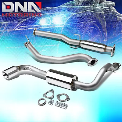 4 Rolled Tip Stainless Exhaust Catback System For 88-91 Honda Crx Cr-x 3dr Ed • $171.88