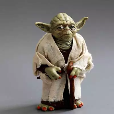 Star Wars 8 Master Yoda PVC Figure Toys Movable Statue Doll Toys Collectible UK • £11.85