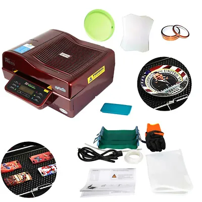 $1299 • Buy 3D Sublimation Vacuum Heat Press Machine For Phone Case Plates Mug Cup Printing