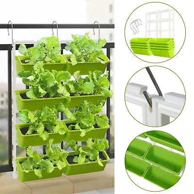 Garden Vertical Planter Outdoor Wall Elevated Raised Bed Flower Herbs Vegetable • $56