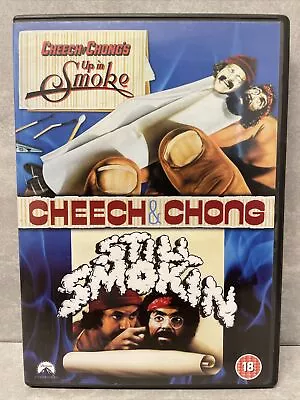 Cheech And Chong: Up In Smoke/Still Smokin' [DVD] - DVD - Like New Condition • £14.99