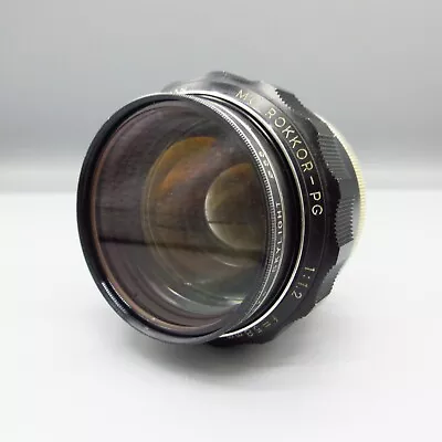 [Excellent] Minolta MC ROKKOR-PG 58mm F/1.2 Prime MF Lens From JAPAN 0105002 • $378.86