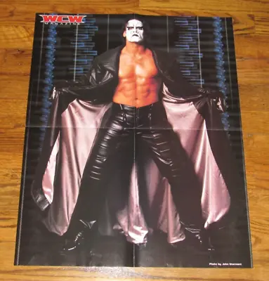 Sting Wcw Wwf Wwe Wrestling Magazine Pinup Photo Poster • $39.99