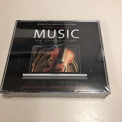 Music: An Appreciation (10th Edition 7th Brief Edition) [5 CD] (CD 2011 5... • $15.99