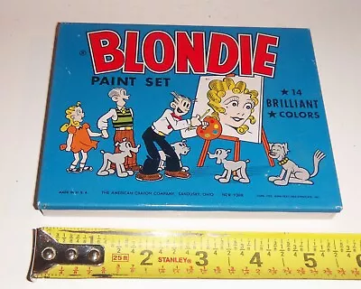Vintage Blondie Paint Set And Friends Paint Box Tin- Litho (Cartoon Character) • $12.95